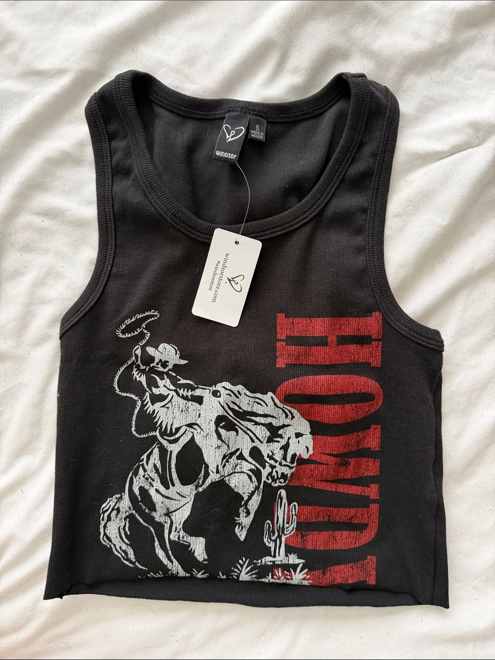 Howdy Cropped Tank